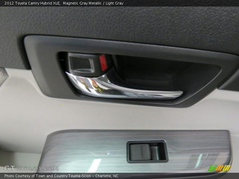 Magnetic Gray Metallic / Light Gray 2012 Toyota Camry Hybrid XLE