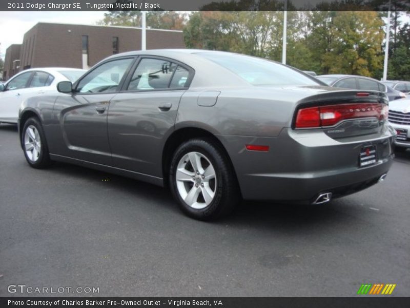 Tungsten Metallic / Black 2011 Dodge Charger SE