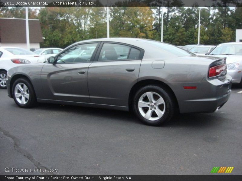 Tungsten Metallic / Black 2011 Dodge Charger SE