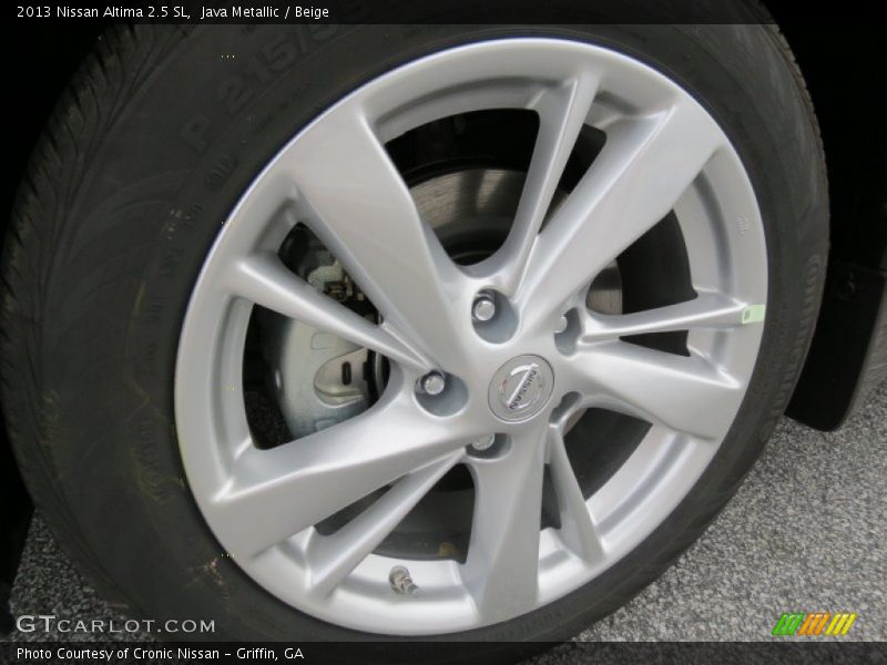 Java Metallic / Beige 2013 Nissan Altima 2.5 SL