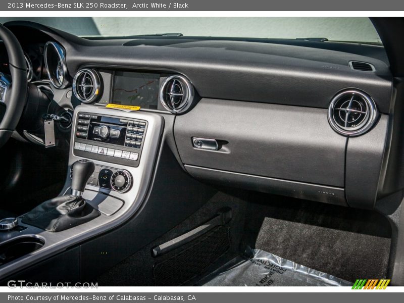 Arctic White / Black 2013 Mercedes-Benz SLK 250 Roadster