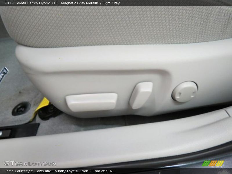 Magnetic Gray Metallic / Light Gray 2012 Toyota Camry Hybrid XLE