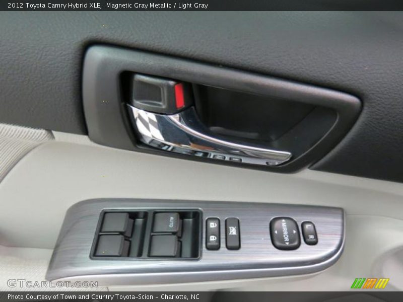 Magnetic Gray Metallic / Light Gray 2012 Toyota Camry Hybrid XLE