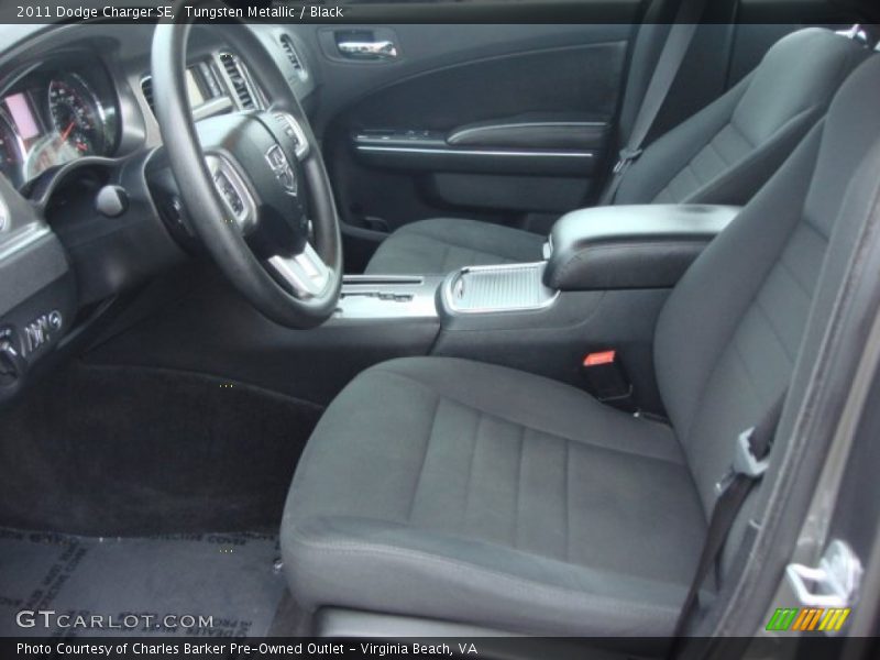 Tungsten Metallic / Black 2011 Dodge Charger SE