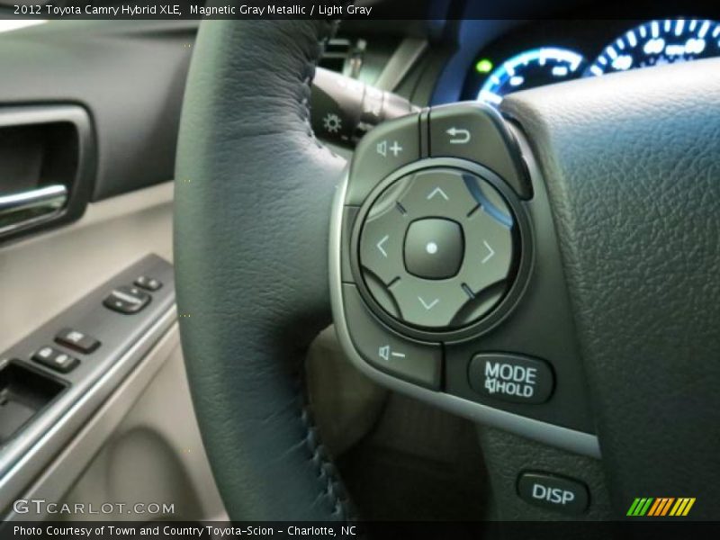 Magnetic Gray Metallic / Light Gray 2012 Toyota Camry Hybrid XLE