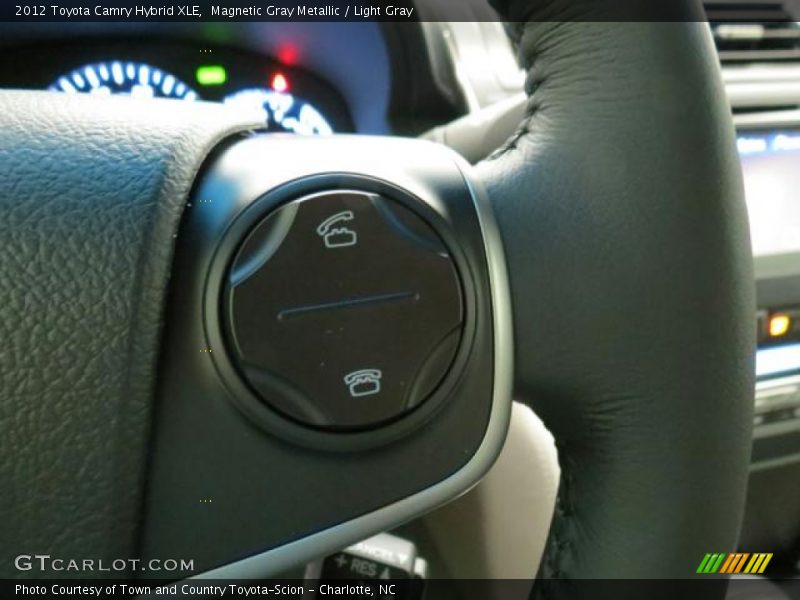 Magnetic Gray Metallic / Light Gray 2012 Toyota Camry Hybrid XLE