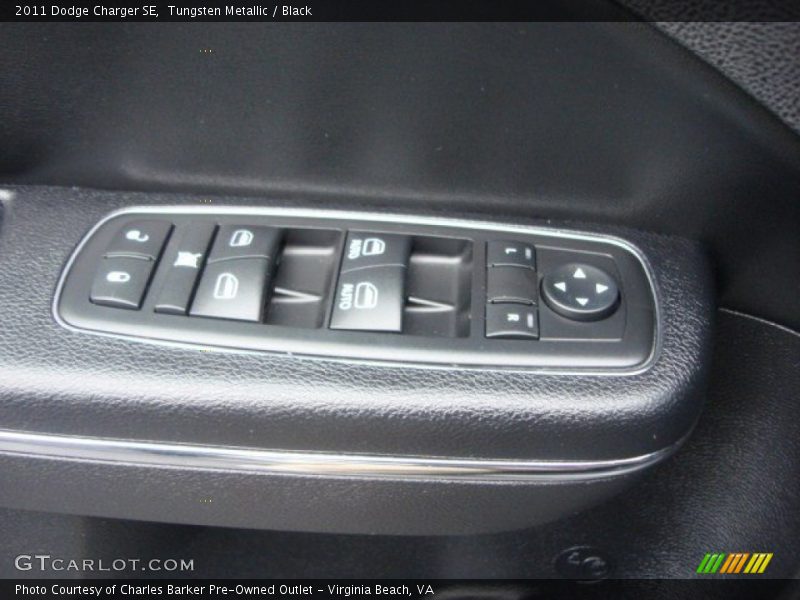 Tungsten Metallic / Black 2011 Dodge Charger SE