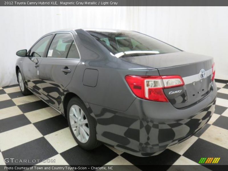 Magnetic Gray Metallic / Light Gray 2012 Toyota Camry Hybrid XLE