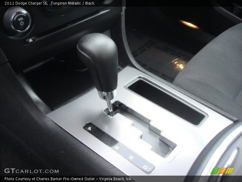 Tungsten Metallic / Black 2011 Dodge Charger SE