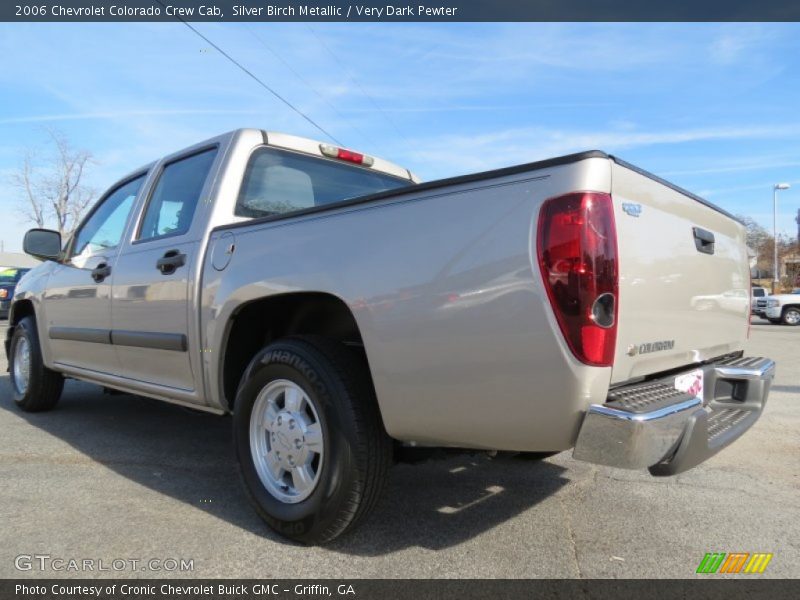 Silver Birch Metallic / Very Dark Pewter 2006 Chevrolet Colorado Crew Cab