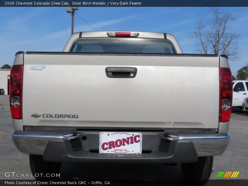 Silver Birch Metallic / Very Dark Pewter 2006 Chevrolet Colorado Crew Cab