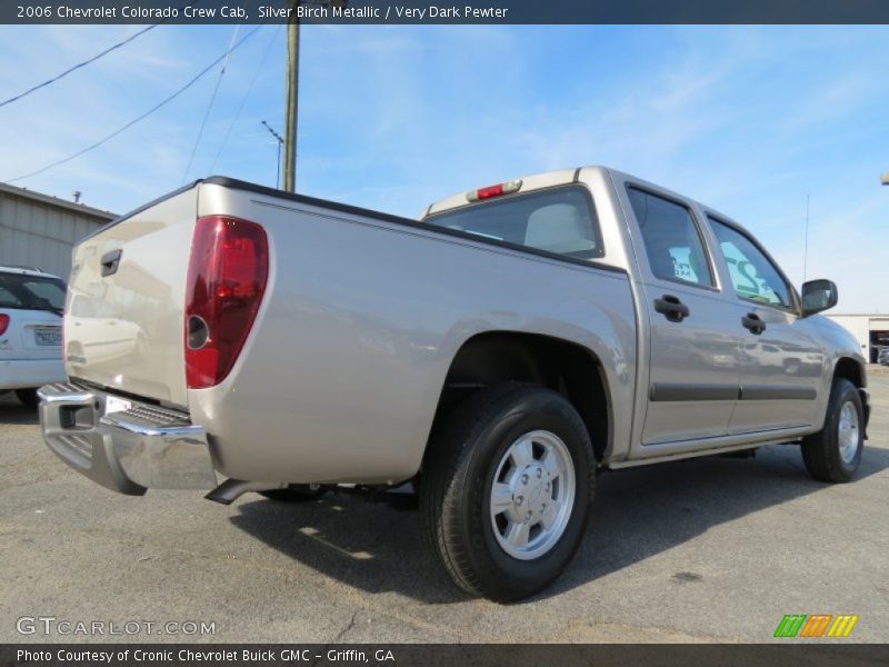Silver Birch Metallic / Very Dark Pewter 2006 Chevrolet Colorado Crew Cab