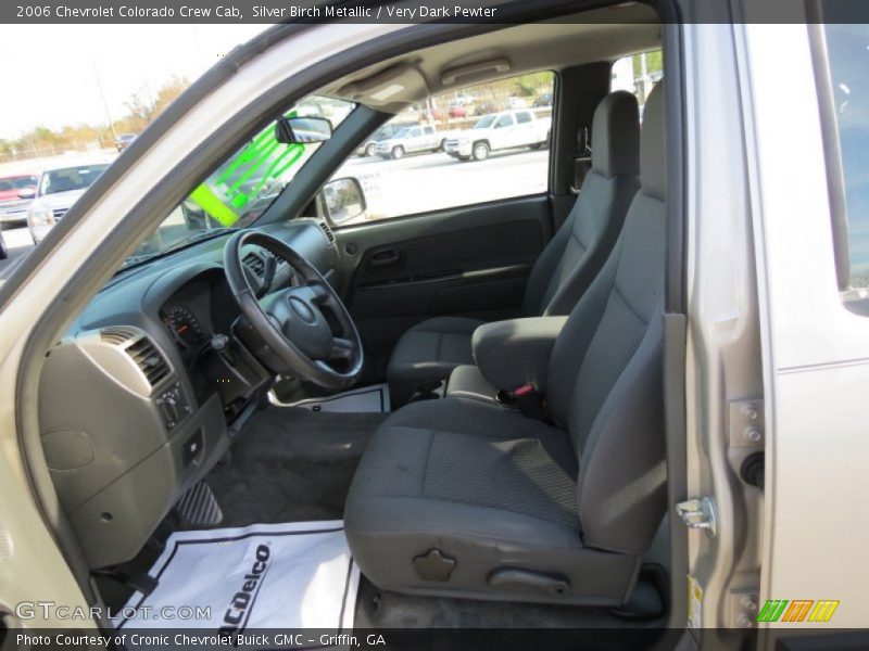 Silver Birch Metallic / Very Dark Pewter 2006 Chevrolet Colorado Crew Cab