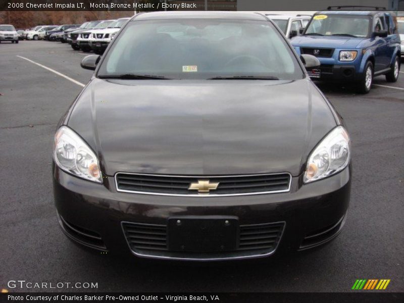 Mocha Bronze Metallic / Ebony Black 2008 Chevrolet Impala LT