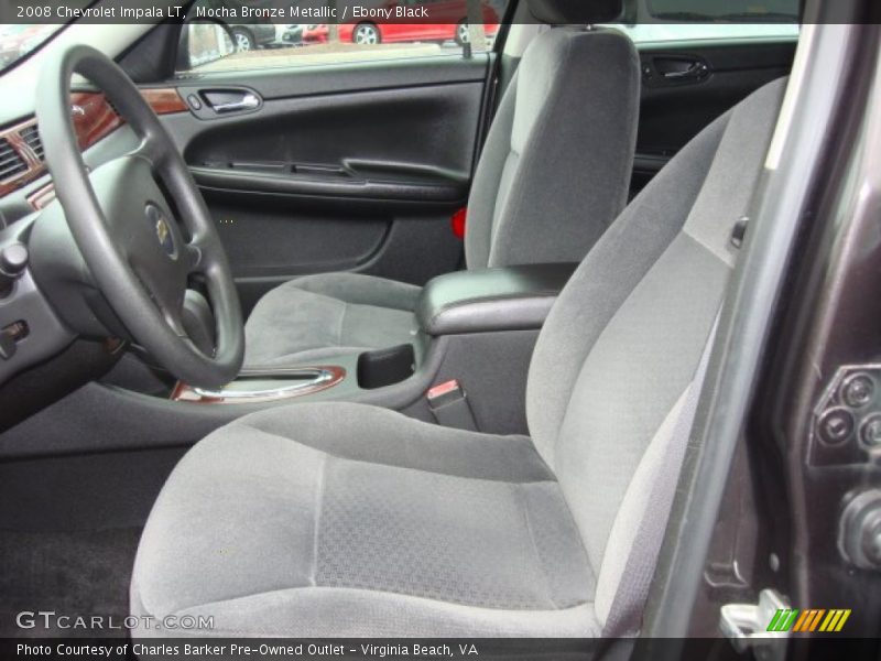 Mocha Bronze Metallic / Ebony Black 2008 Chevrolet Impala LT