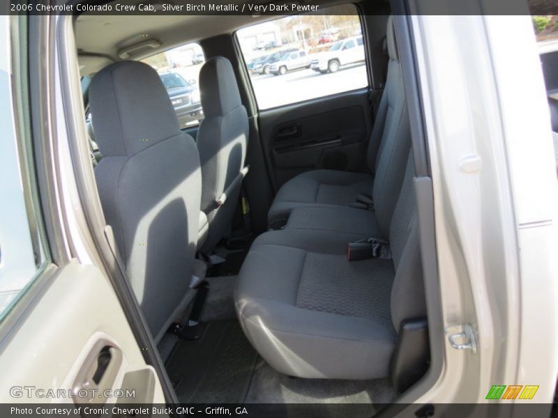 Silver Birch Metallic / Very Dark Pewter 2006 Chevrolet Colorado Crew Cab