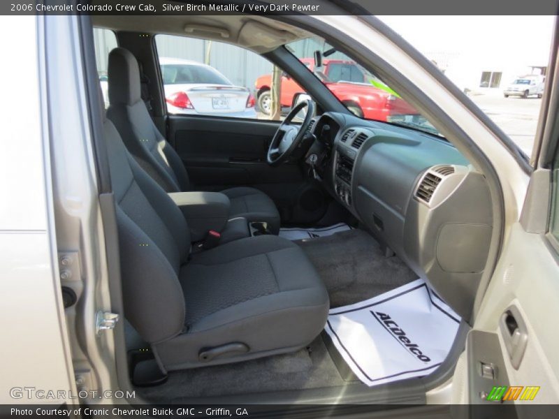 Silver Birch Metallic / Very Dark Pewter 2006 Chevrolet Colorado Crew Cab
