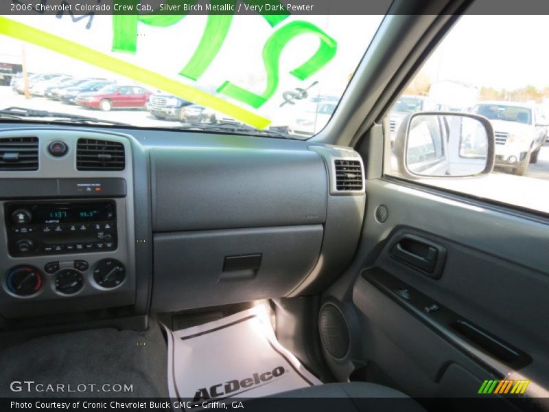 Silver Birch Metallic / Very Dark Pewter 2006 Chevrolet Colorado Crew Cab