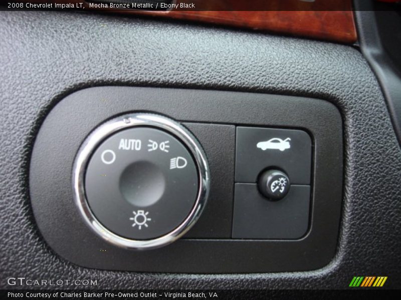 Mocha Bronze Metallic / Ebony Black 2008 Chevrolet Impala LT