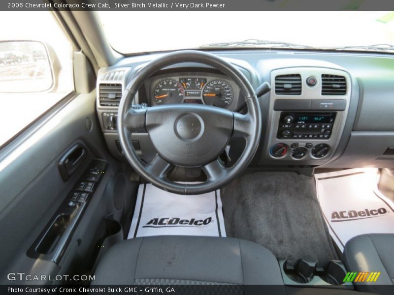 Silver Birch Metallic / Very Dark Pewter 2006 Chevrolet Colorado Crew Cab