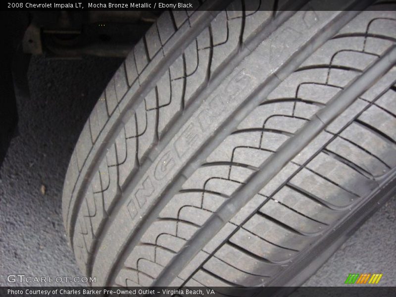 Mocha Bronze Metallic / Ebony Black 2008 Chevrolet Impala LT