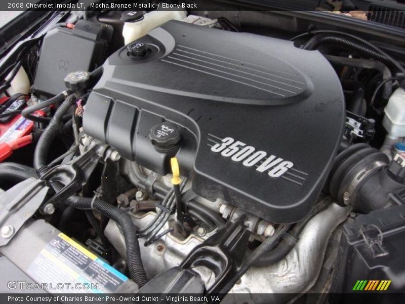 Mocha Bronze Metallic / Ebony Black 2008 Chevrolet Impala LT