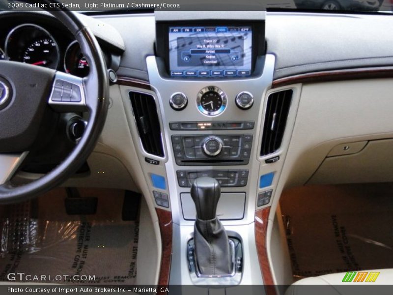 Light Platinum / Cashmere/Cocoa 2008 Cadillac CTS Sedan