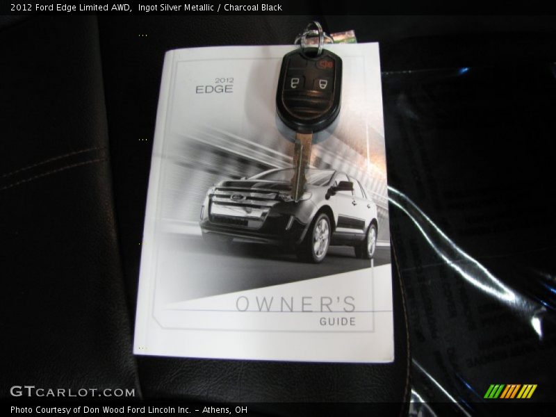 Ingot Silver Metallic / Charcoal Black 2012 Ford Edge Limited AWD