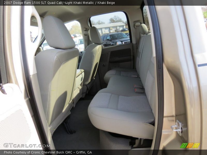 Light Khaki Metallic / Khaki Beige 2007 Dodge Ram 1500 SLT Quad Cab