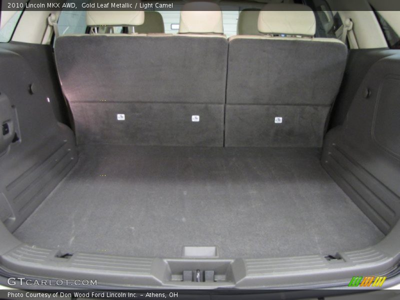 Gold Leaf Metallic / Light Camel 2010 Lincoln MKX AWD