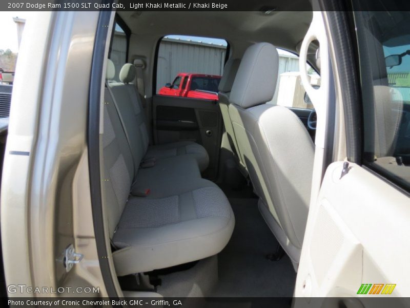 Light Khaki Metallic / Khaki Beige 2007 Dodge Ram 1500 SLT Quad Cab