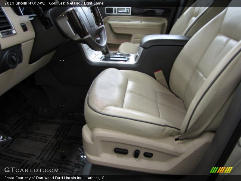 Gold Leaf Metallic / Light Camel 2010 Lincoln MKX AWD