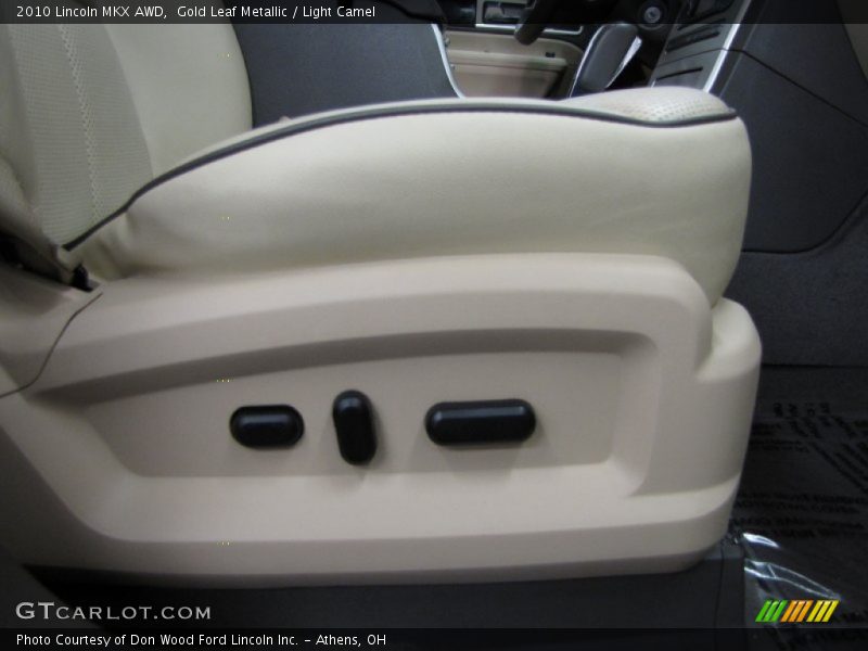 Gold Leaf Metallic / Light Camel 2010 Lincoln MKX AWD