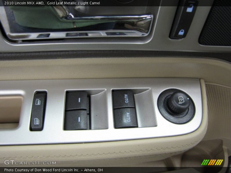 Gold Leaf Metallic / Light Camel 2010 Lincoln MKX AWD