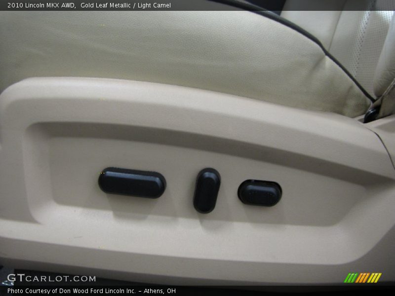Gold Leaf Metallic / Light Camel 2010 Lincoln MKX AWD