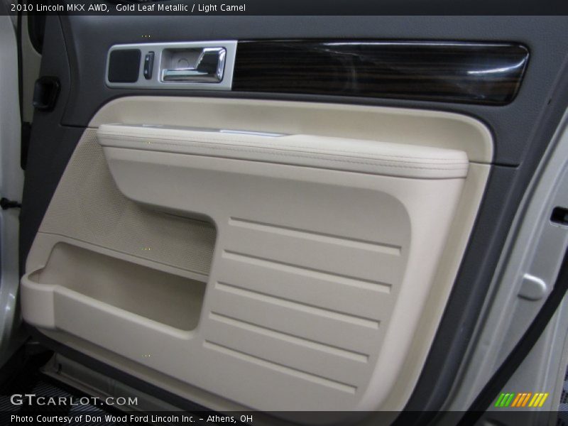 Gold Leaf Metallic / Light Camel 2010 Lincoln MKX AWD