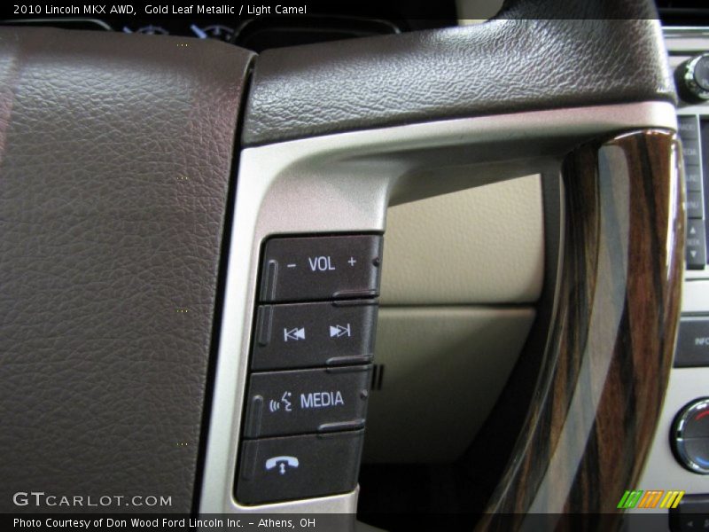 Gold Leaf Metallic / Light Camel 2010 Lincoln MKX AWD