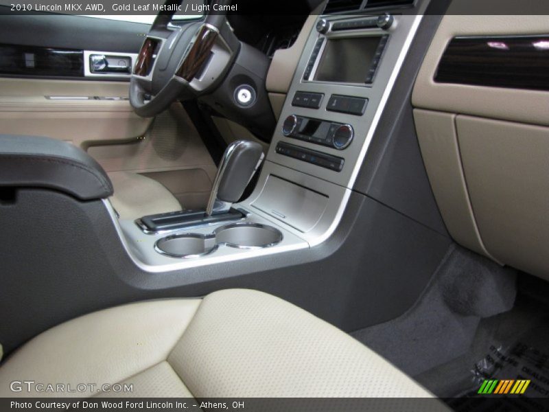 Gold Leaf Metallic / Light Camel 2010 Lincoln MKX AWD