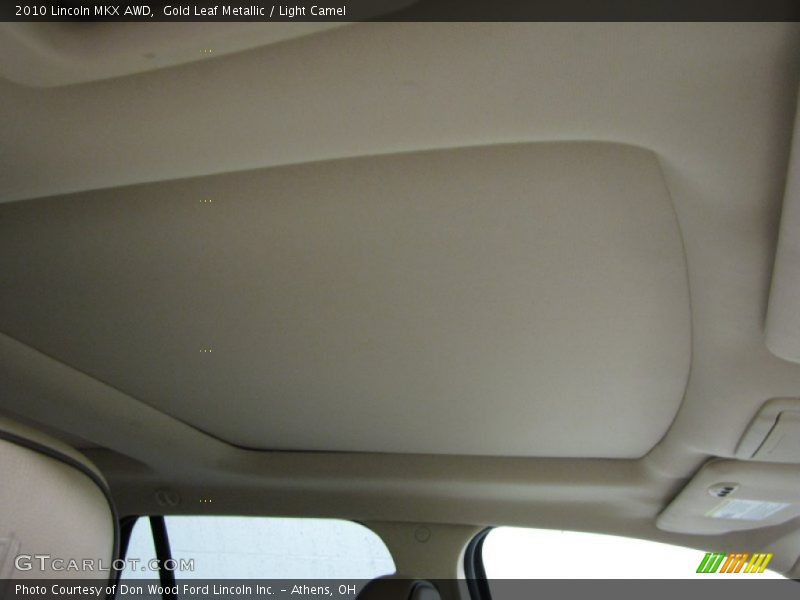 Gold Leaf Metallic / Light Camel 2010 Lincoln MKX AWD