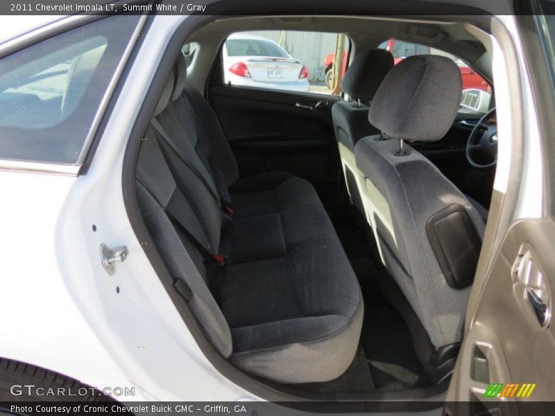 Summit White / Gray 2011 Chevrolet Impala LT
