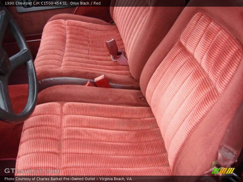 Front Seat of 1990 C/K C1500 454 SS