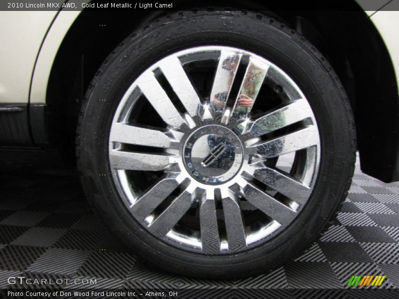 Gold Leaf Metallic / Light Camel 2010 Lincoln MKX AWD