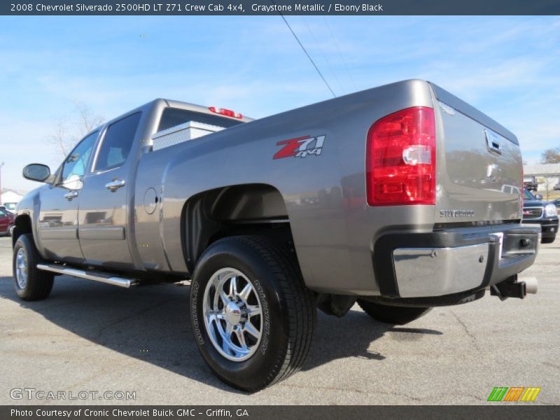 Graystone Metallic / Ebony Black 2008 Chevrolet Silverado 2500HD LT Z71 Crew Cab 4x4