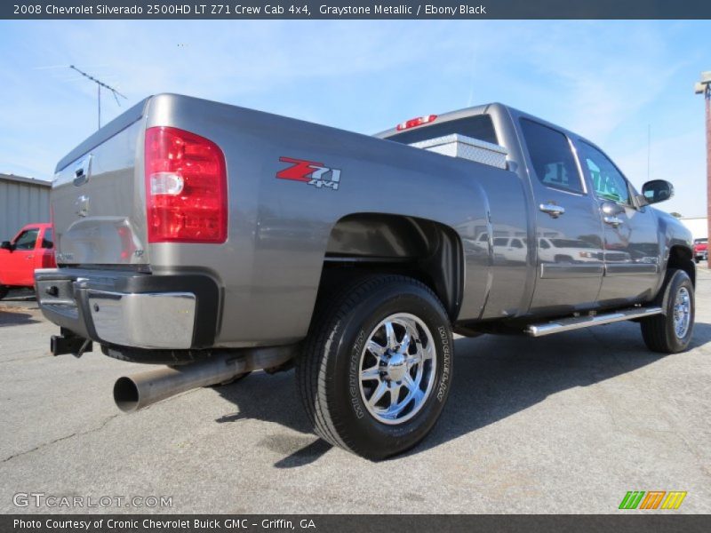 Graystone Metallic / Ebony Black 2008 Chevrolet Silverado 2500HD LT Z71 Crew Cab 4x4
