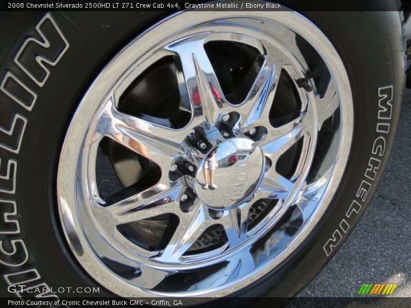 Graystone Metallic / Ebony Black 2008 Chevrolet Silverado 2500HD LT Z71 Crew Cab 4x4