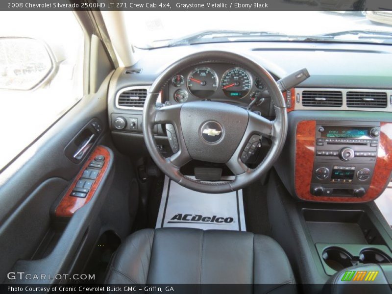Graystone Metallic / Ebony Black 2008 Chevrolet Silverado 2500HD LT Z71 Crew Cab 4x4