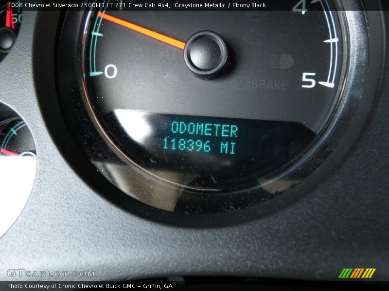 Graystone Metallic / Ebony Black 2008 Chevrolet Silverado 2500HD LT Z71 Crew Cab 4x4