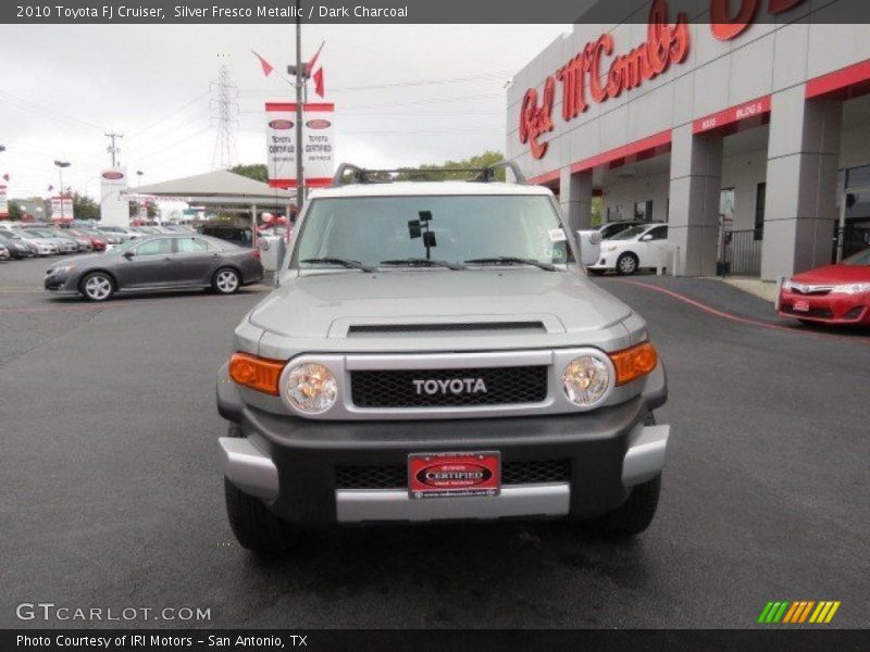 Silver Fresco Metallic / Dark Charcoal 2010 Toyota FJ Cruiser