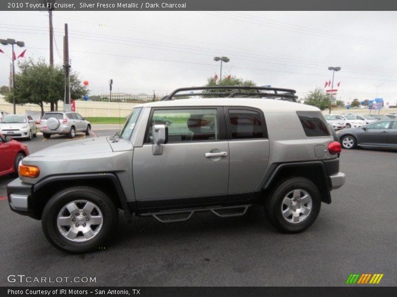Silver Fresco Metallic / Dark Charcoal 2010 Toyota FJ Cruiser