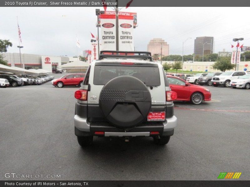 Silver Fresco Metallic / Dark Charcoal 2010 Toyota FJ Cruiser